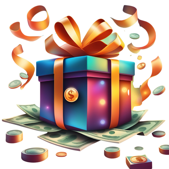 Gift with money